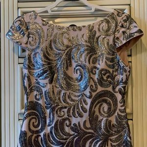 Intricate Formal Sequin Dress